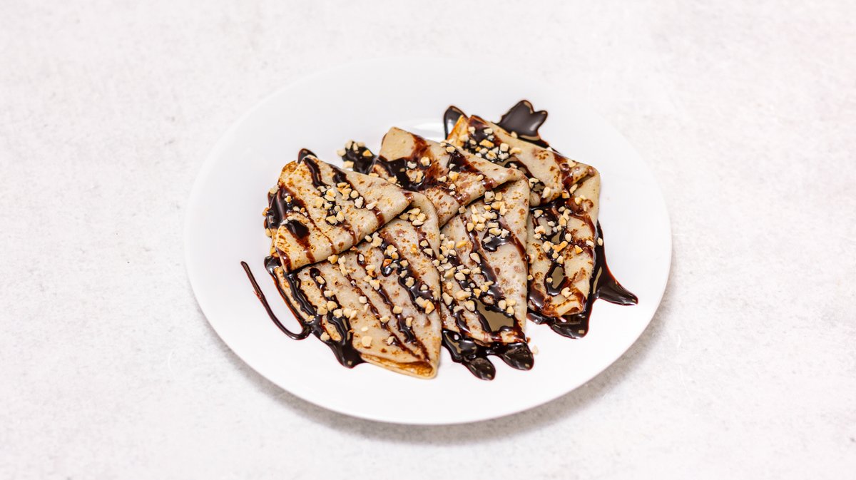 Palacinky s originál nutellou a domácou čokoládou