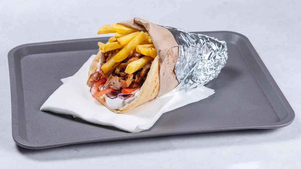 XL pileći gyros 200g(čekirajte dodatke)