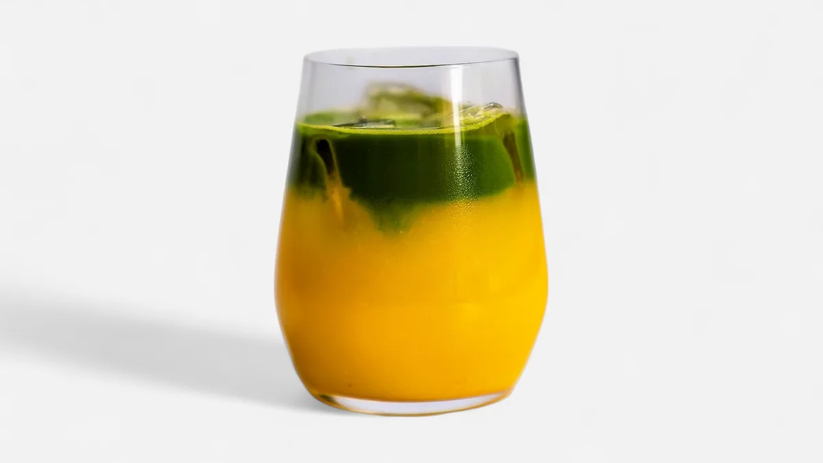 Matcha sunrise
