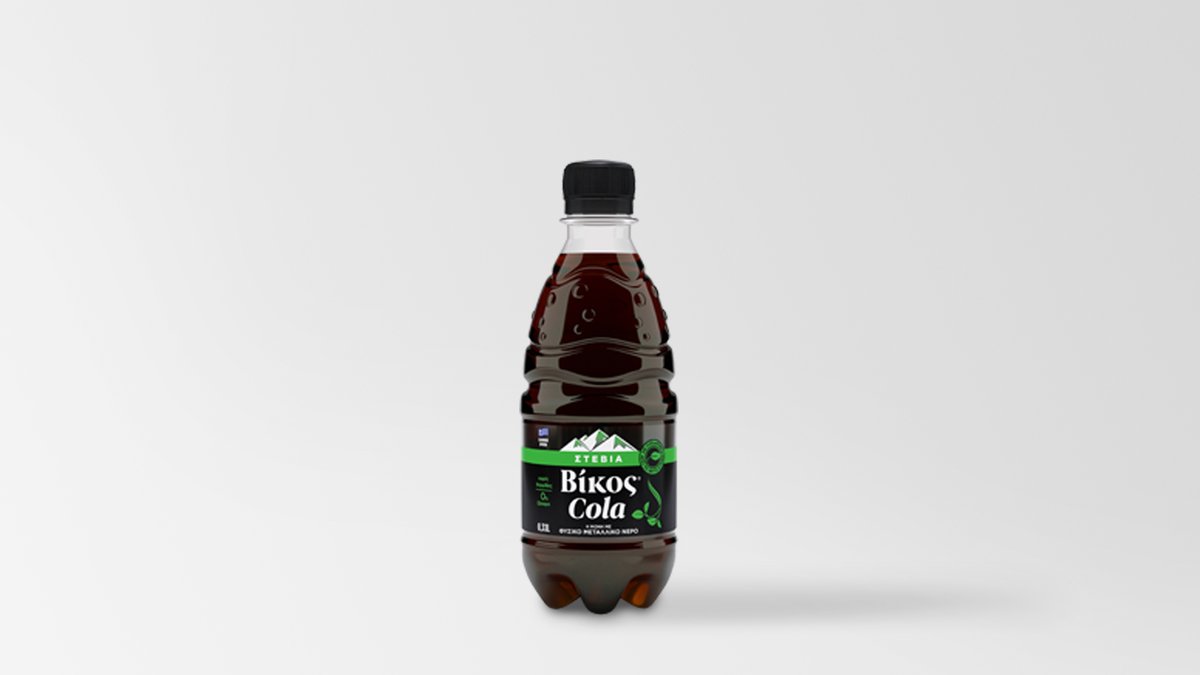 Βίκος Cola Stevia 0.33 l