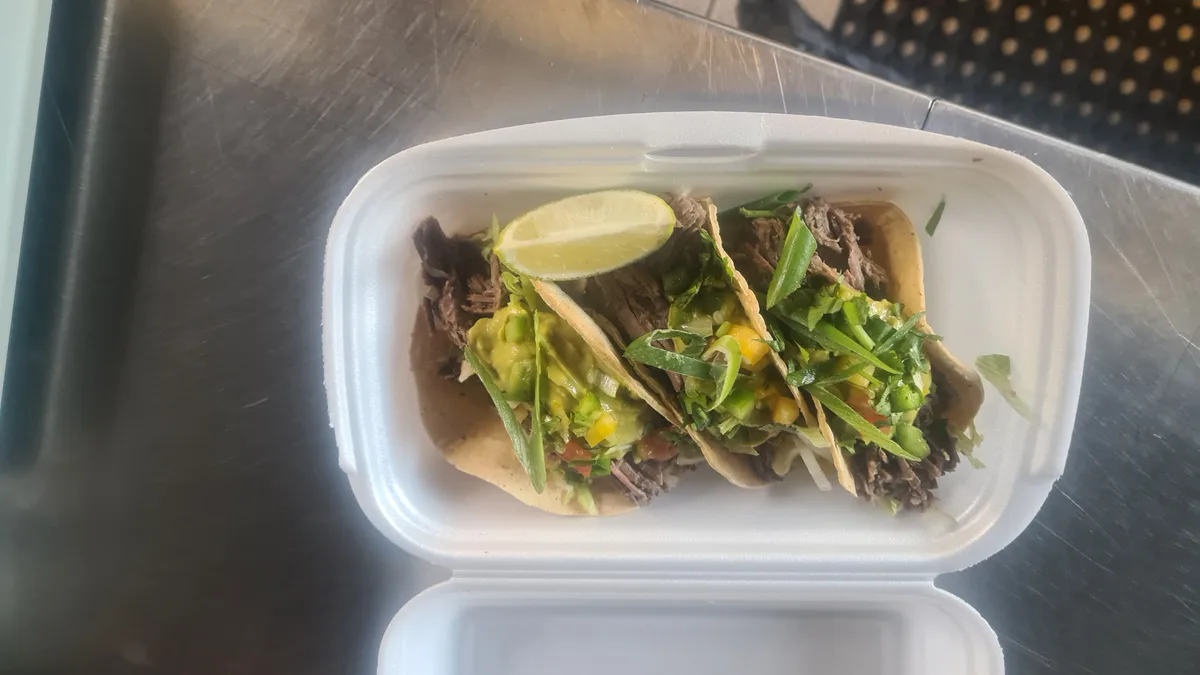 Hovädzí tacos