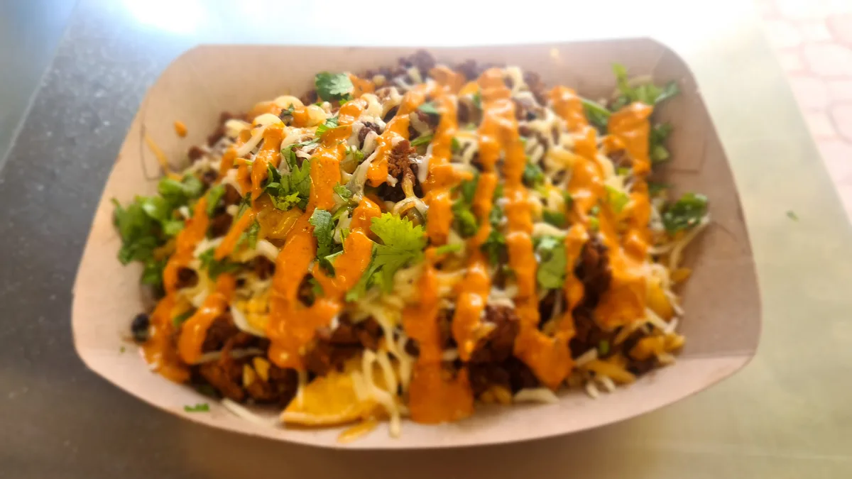 Mexické chorizo - nachos