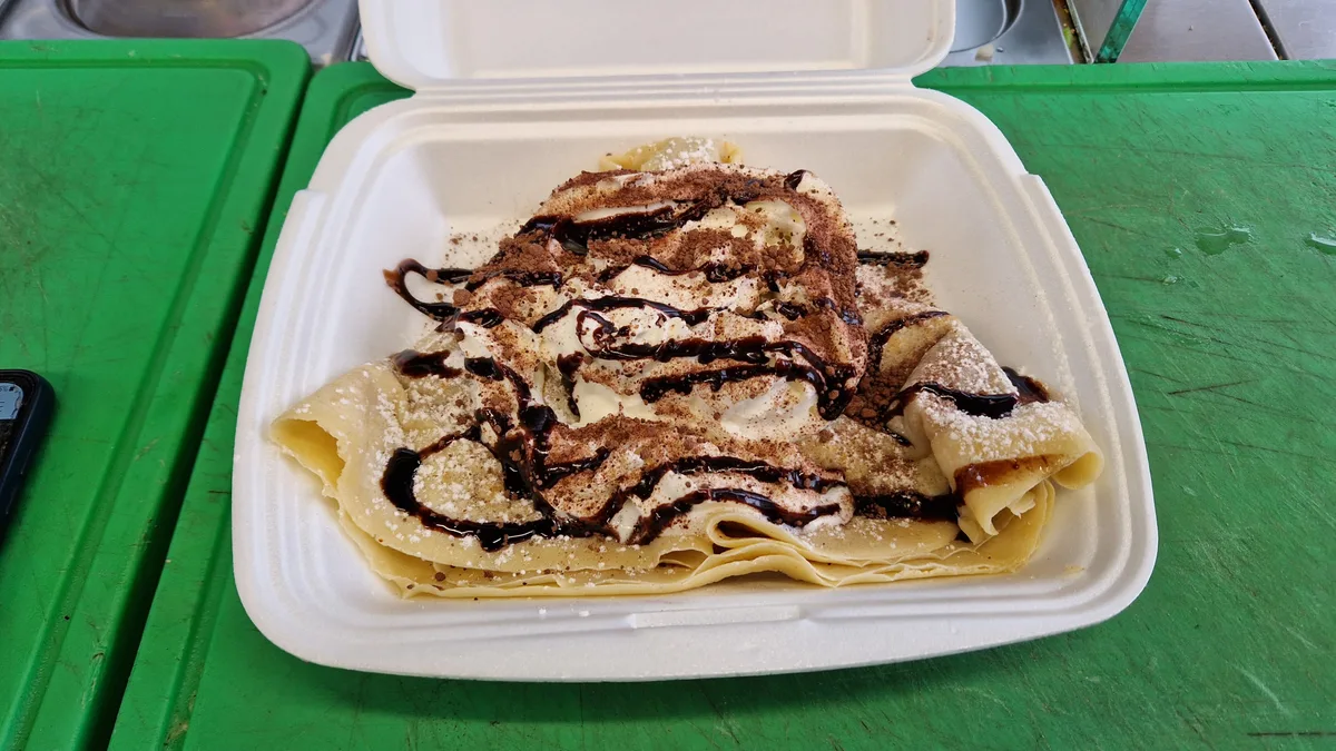 Čokoládová palacinka