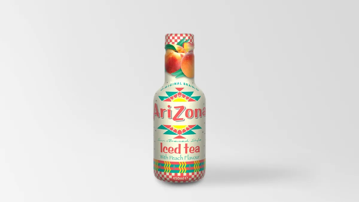 Arizona Iced Tea with Peach Flavour 0.5 l