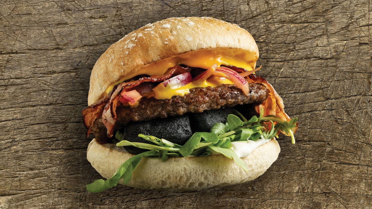 Cheddar burger