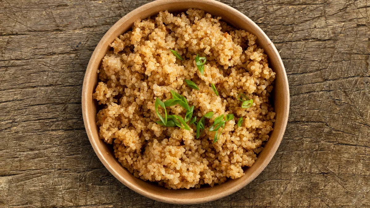 Főtt quinoa