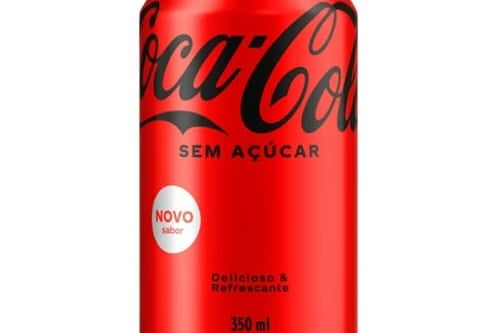 Coca Cola Zero Açúcar Lata 350 Ml