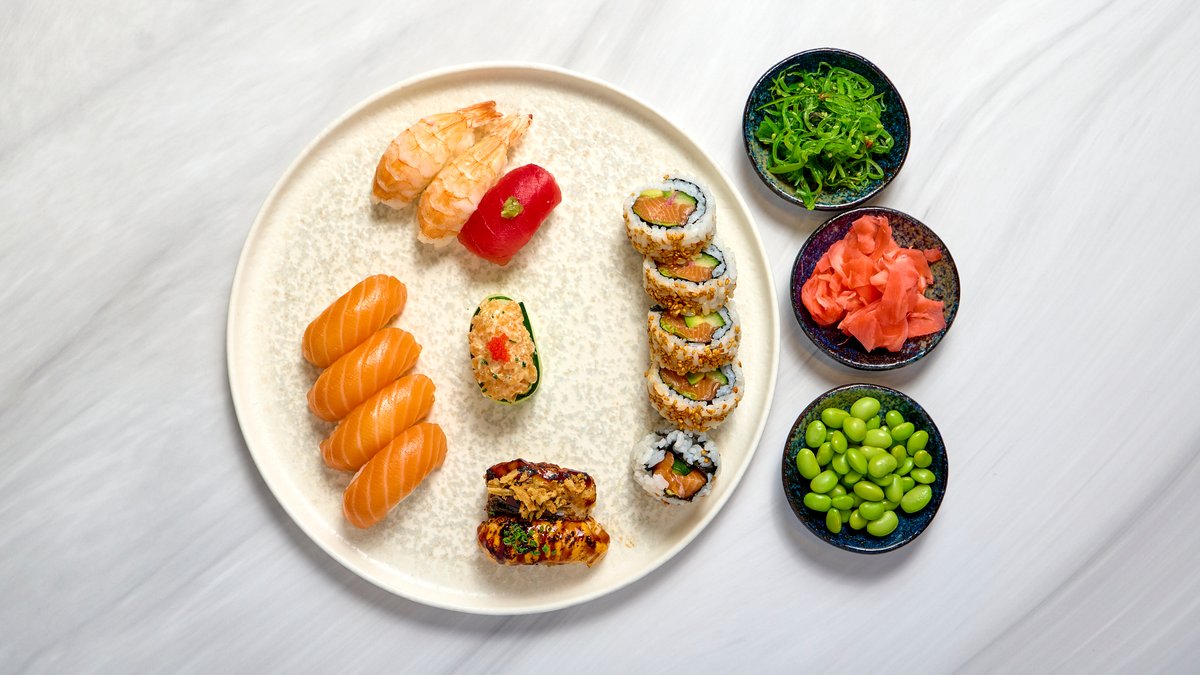 15 Bitar - Sushi