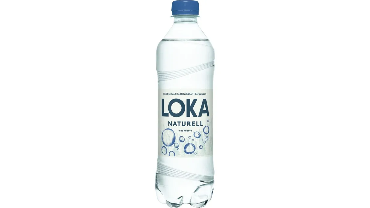Kolsyrat Vatten Naturell 50cl - Loka