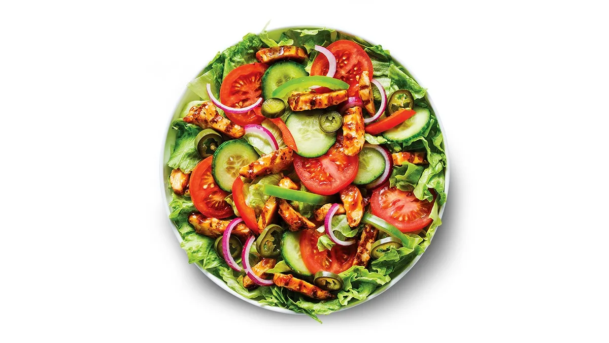 Chicken Teriyaki Salat