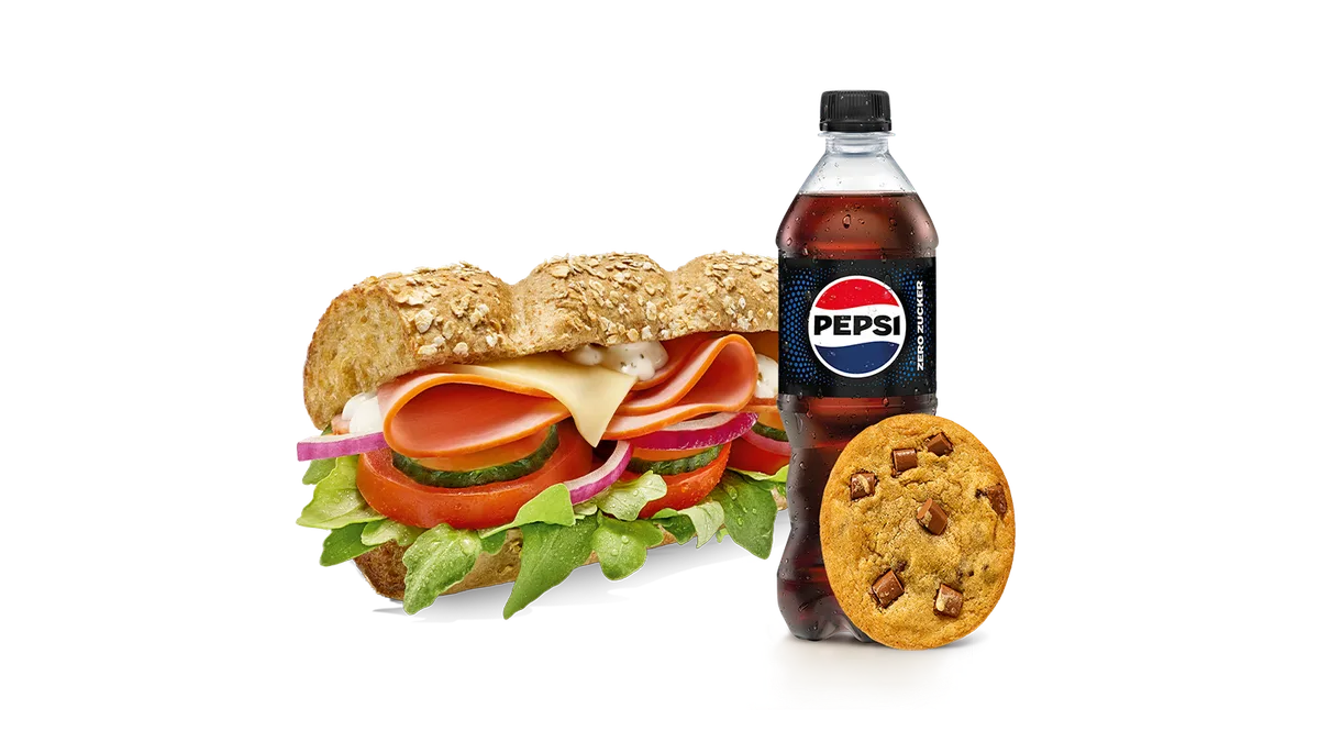Ham Sub (15-cm) Menu