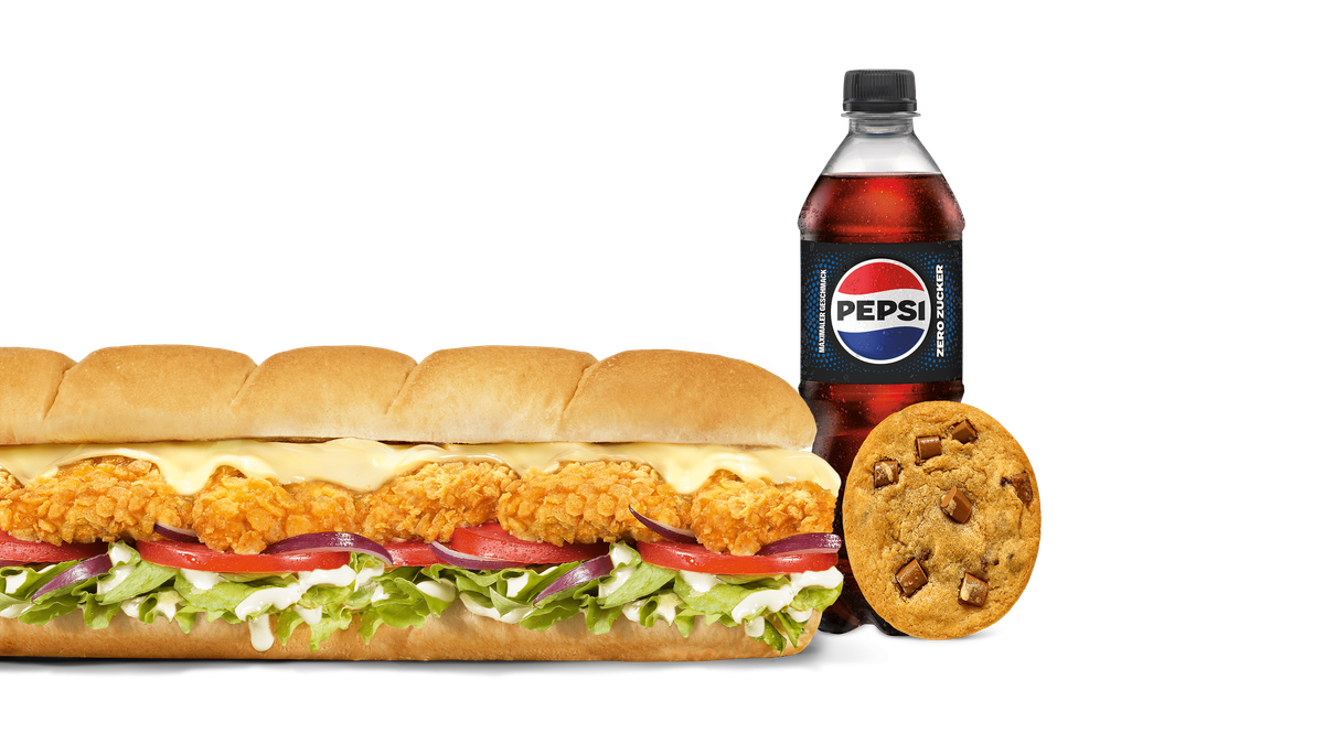 Nacho Chicken Sub (30-cm) Menu