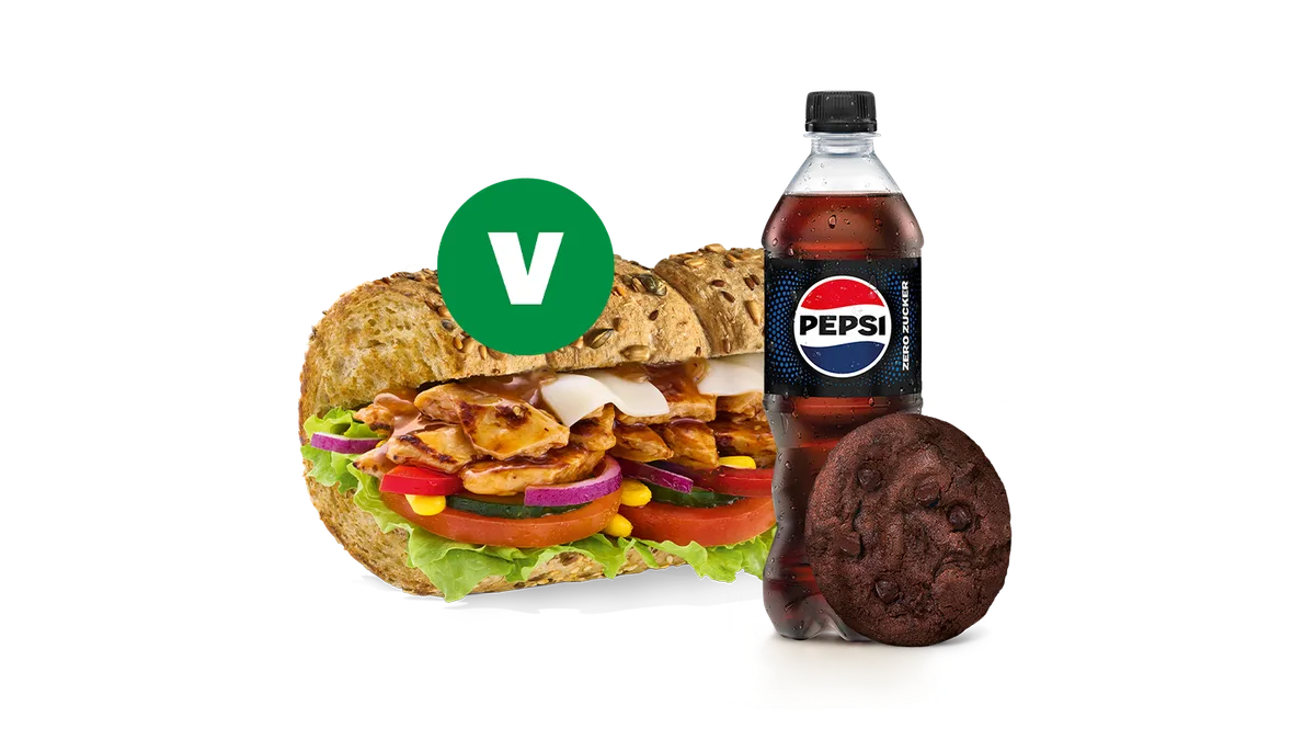 Plant-Based Chicken Teriyaki Sub (30-cm) Menü