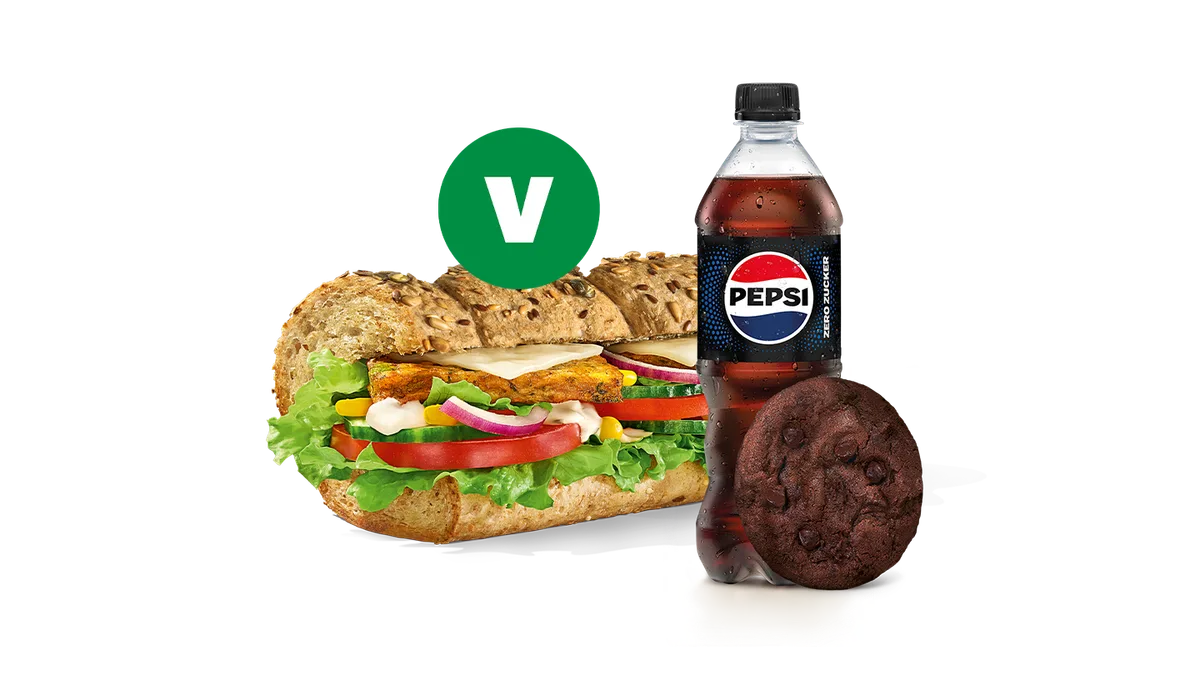 Spicy Vegan Patty Sub (30-cm) Menü