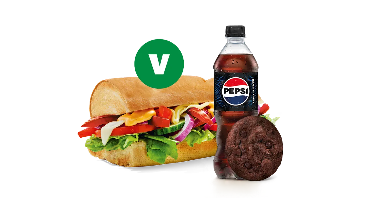 Veggie Delite Sub (30-cm) Menü