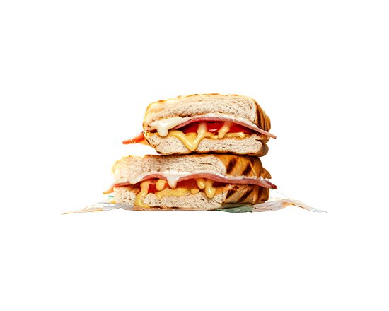 Ham Cheese and Tomato Jaffle
