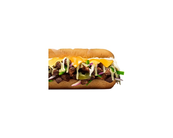 Philly-Style Three-Cheese Steak