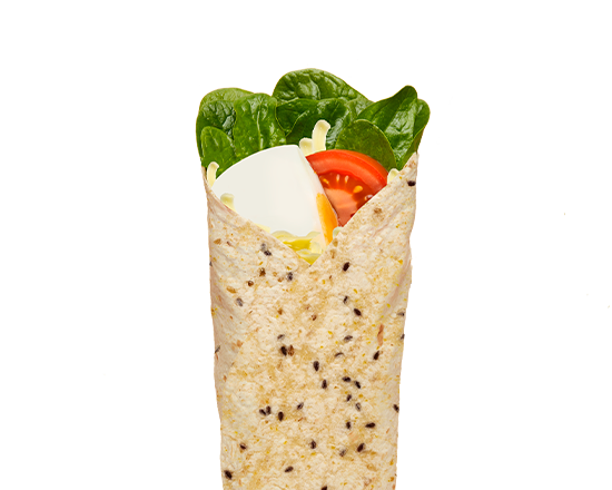Spinach and Egg Wrap