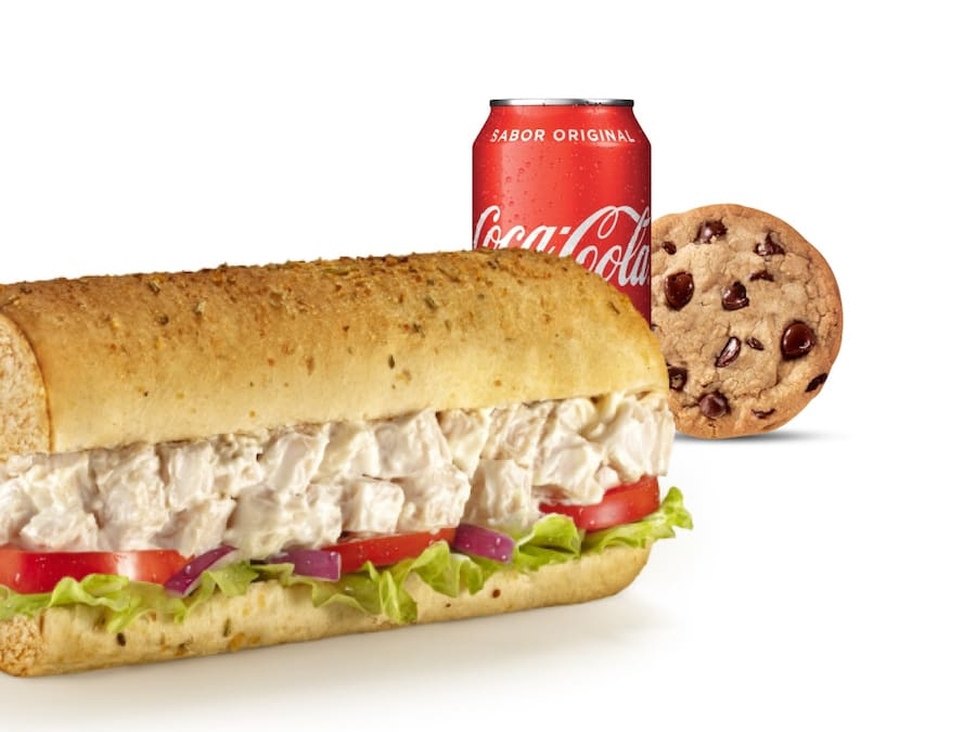 Frango Defumado 15Cm + 1 Refrigerante + 1 Cookie