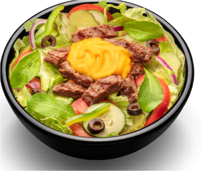 Salada Steack de Cheddar Cremoso