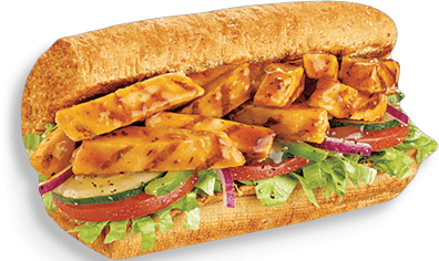Sanduíche de Frango Teriyaki - 15cm