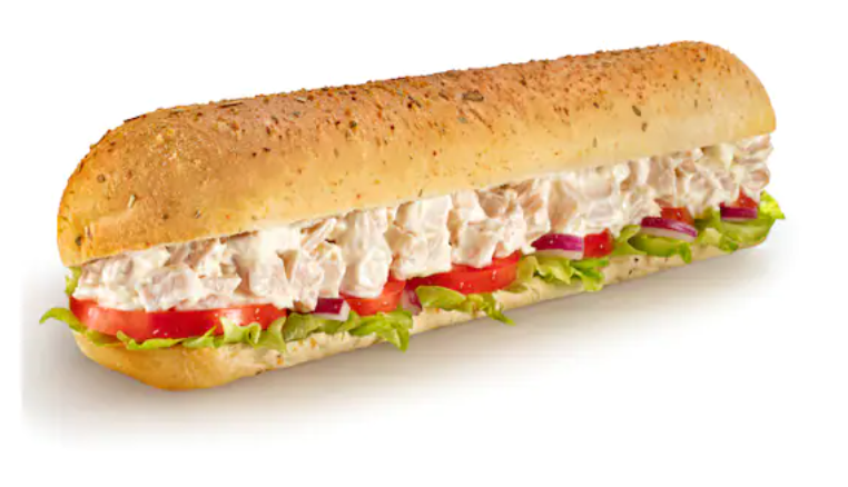 Sanduíche Frango Defumado com Cream Cheese 30 Cm