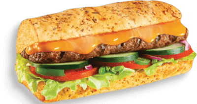 Steak com Cheddar Cremoso - 30cm