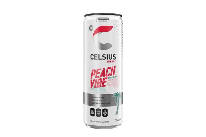 Celsius Peach Vibe