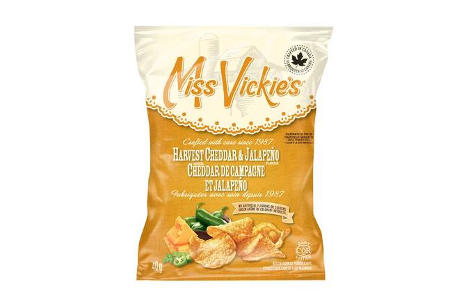 Miss Vickies Harvest Cheddar Jalapeño Chips