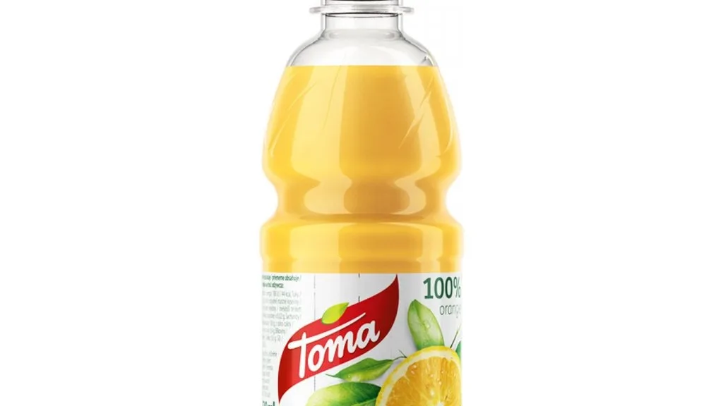 Toma juice 50% pomeranč 0,33 l