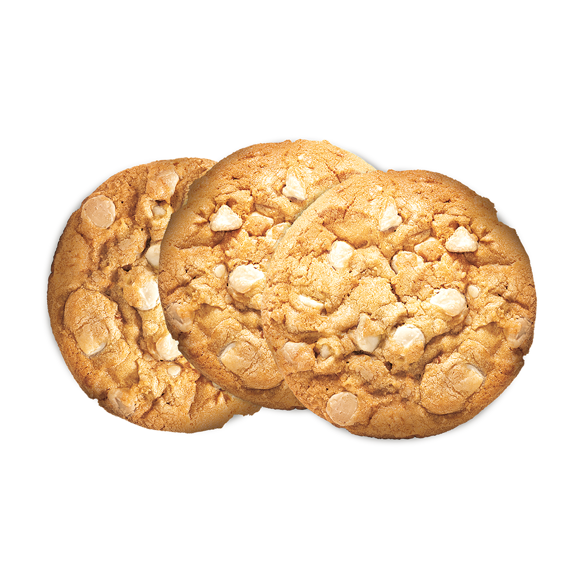 3 x White Chocolate and Macadamia Nut