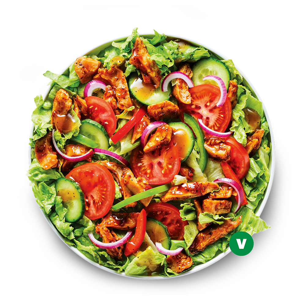 Plant-based Chicken Teriyaki - Salad