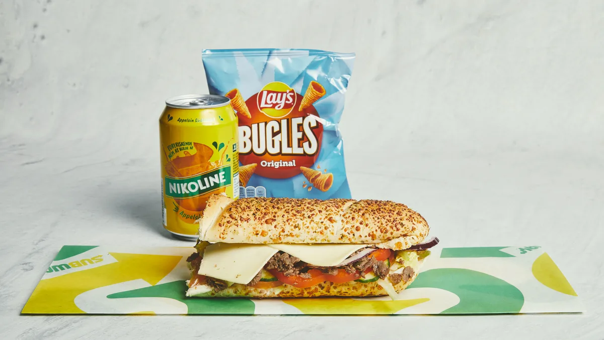 6 Inch Steak and Cheese Combo