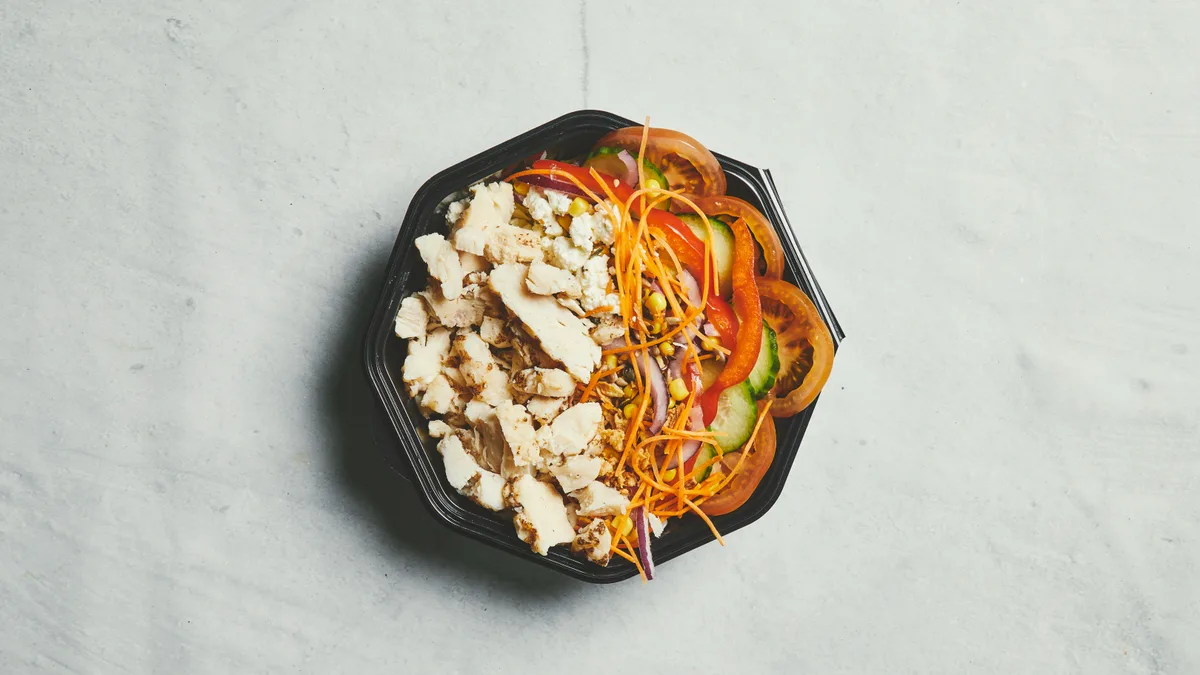 Chicken Breast Salat Combo