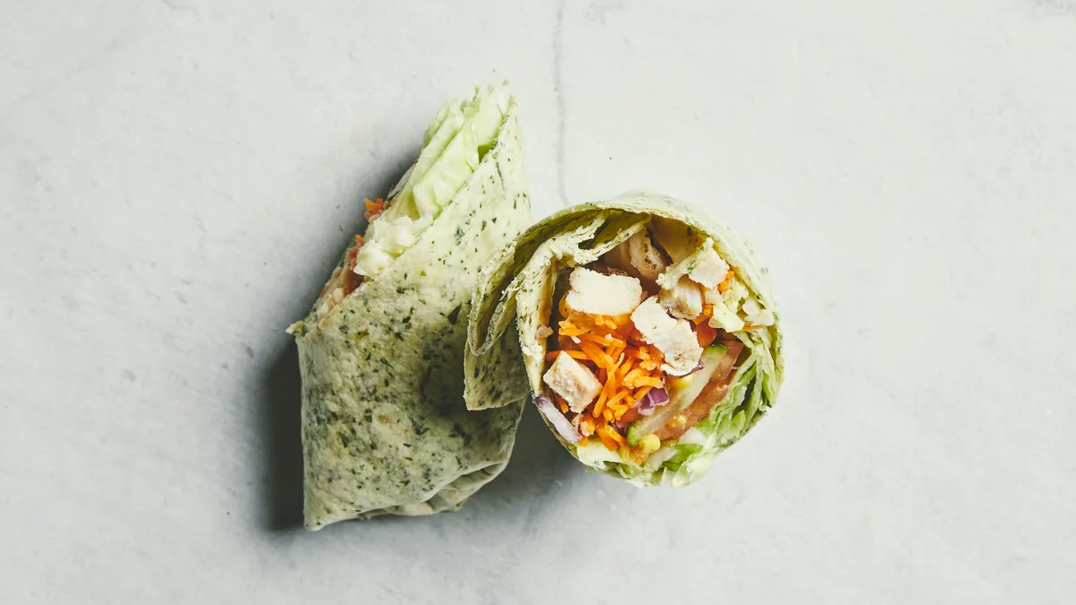 Chicken Breast Wrap Combo