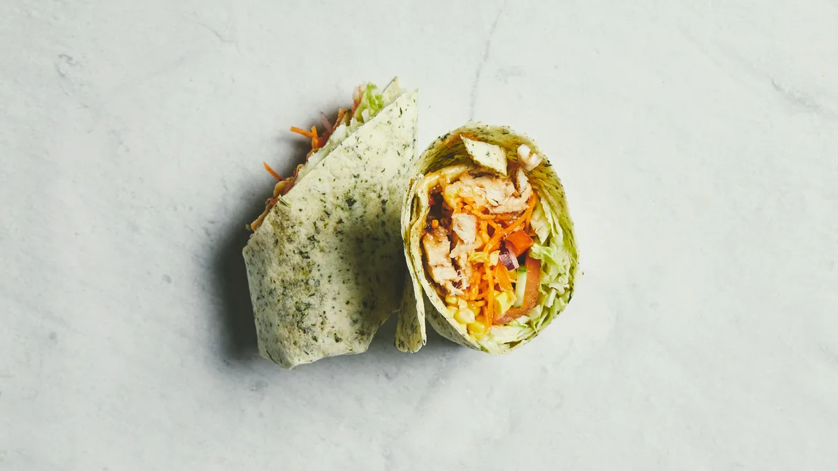 Chicken Teriyaki Wrap Combo