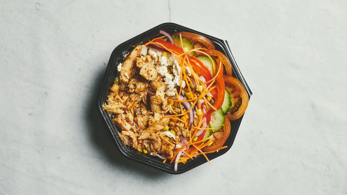 Chicken Teryaki Salat Combo
