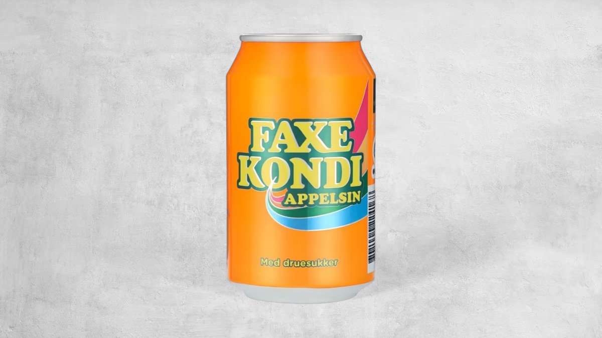 Faxe Kondi Appelsin 0,33 l