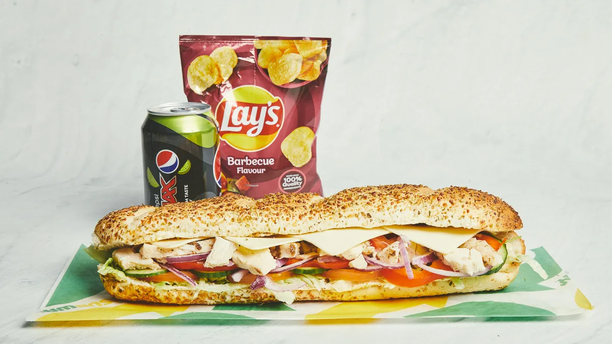 Footlong Chicken Breast Combo