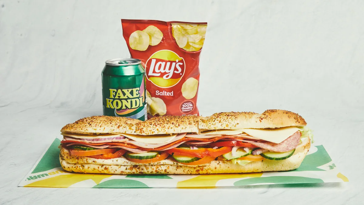 Footlong Italian B.M.T. Combo