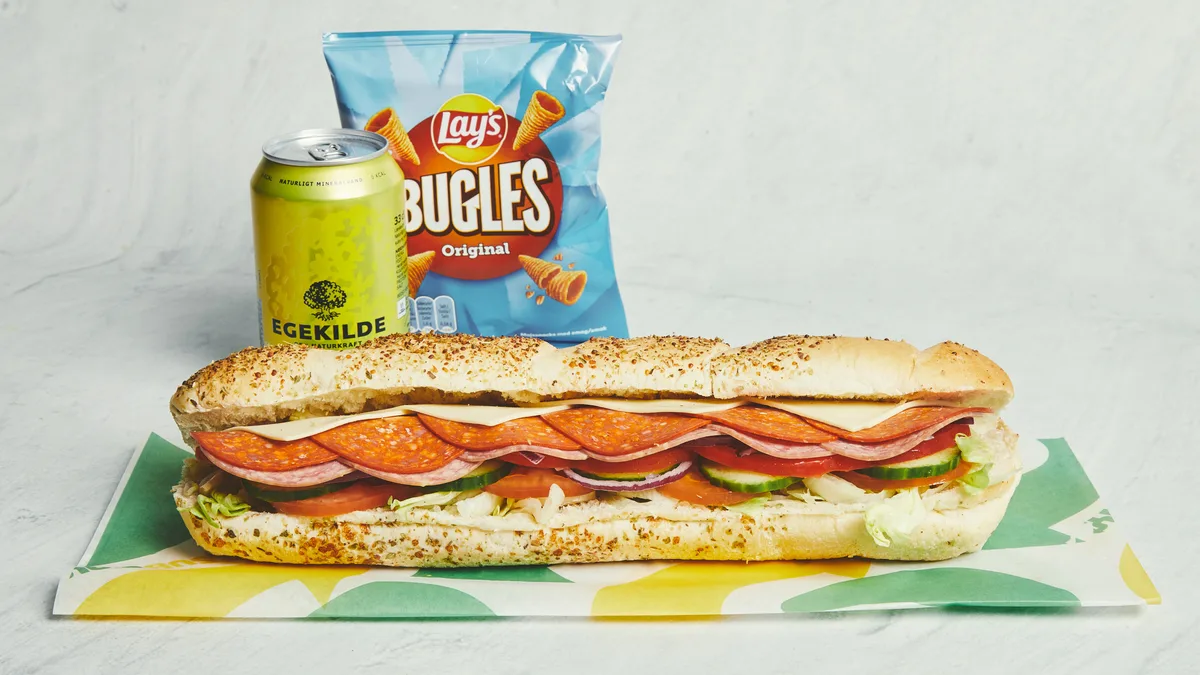 Footlong Spicy Italian Combo