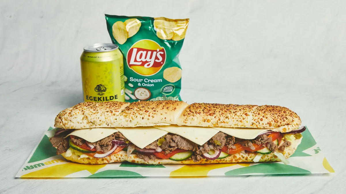 Footlong Steak and Cheese Combo