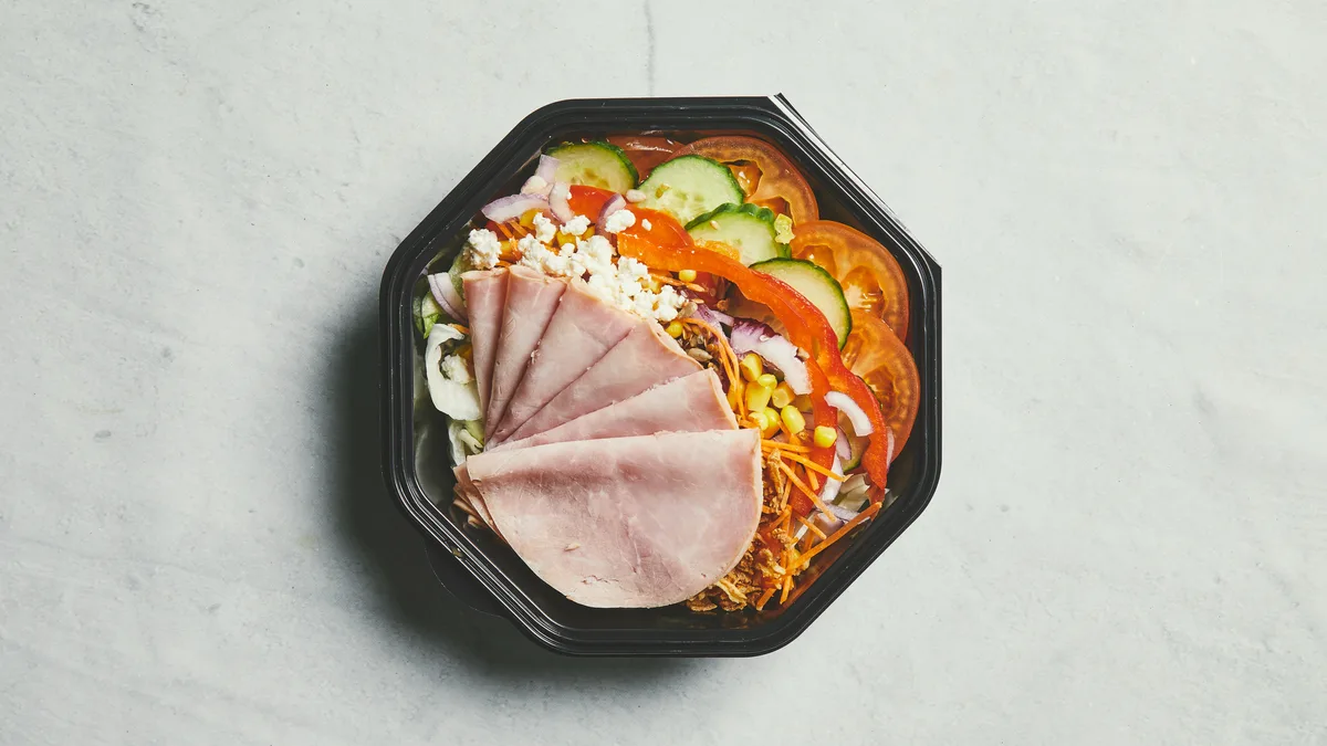 Ham and Cheese Salat Combo