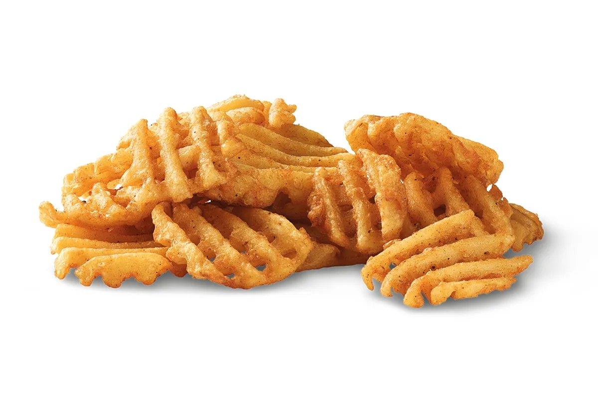 Waffle fries, normaali