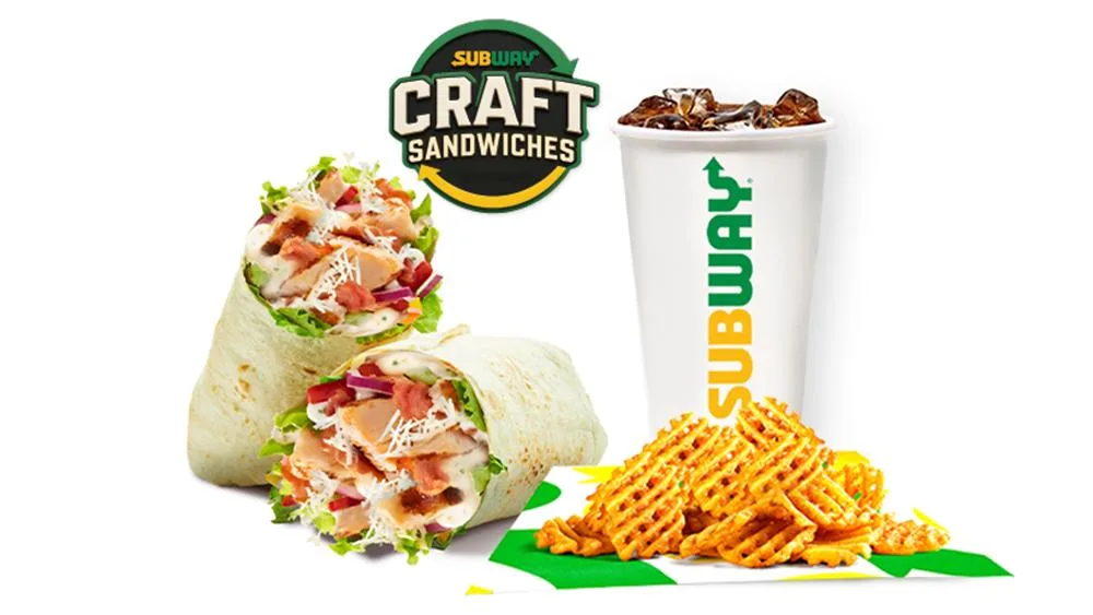 Caesar wrap combo