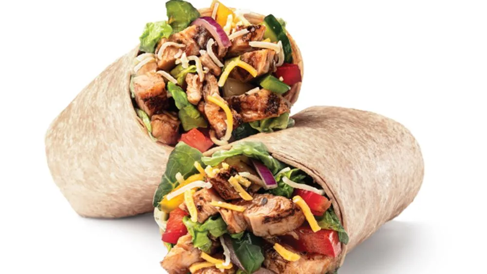 Chicken teriyaki wrap
