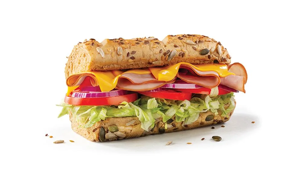 Ham sandwich 15 cm