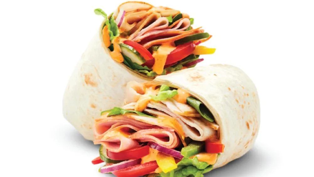 Wrap with ham