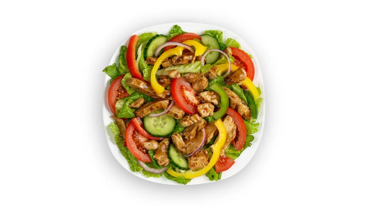 Csirke Teriyaki saláta