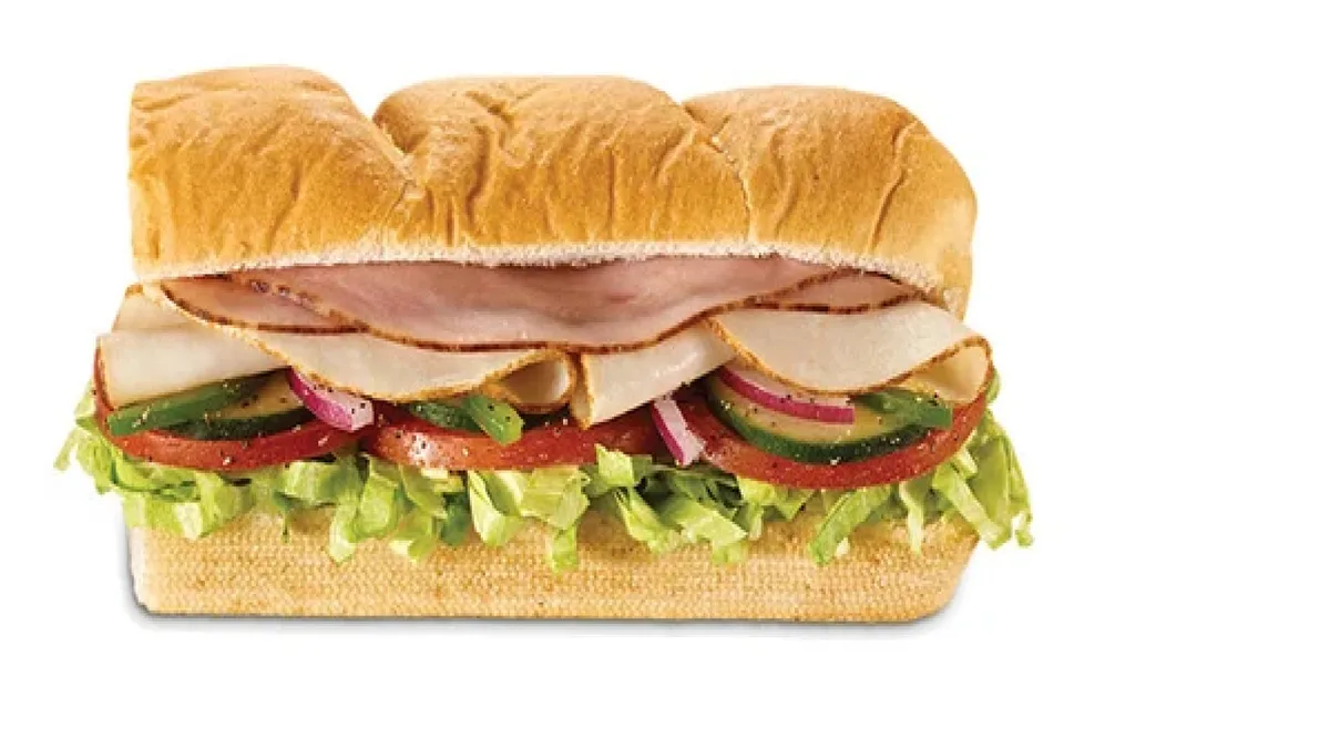 Pulykamell Sonkás Sub (15 cm)